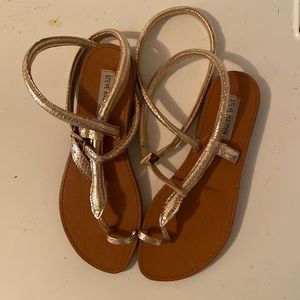 Scales ankle wrap sandals